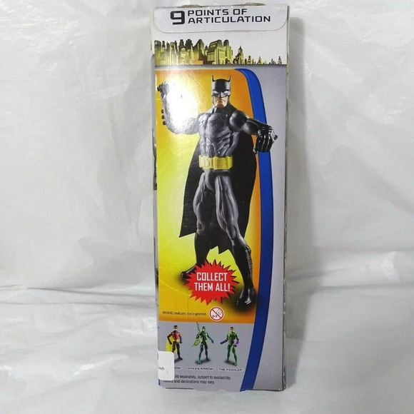 DC Comics Batman Unlimited Posable Action Figure Black Cape Age 3 & Up 12" NEW - Picture 5 of 6